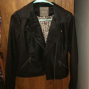 Small Black Leather Jacket